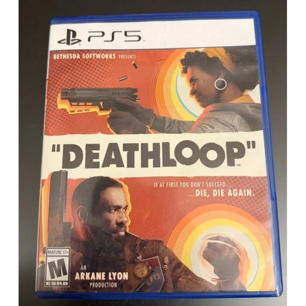 Deathloop PlayStation 5 PS5 Bethesda Arkane Lyon FPS Action Shooter Video Game